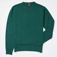 Lambswool molted crew neck - Cossack