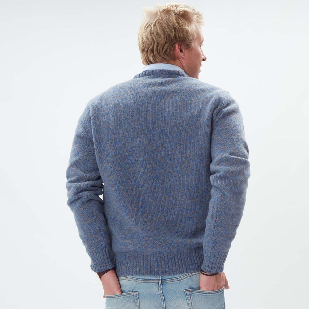 Lammwolle gemolkener Rundhalsausschnitt - River/Vole