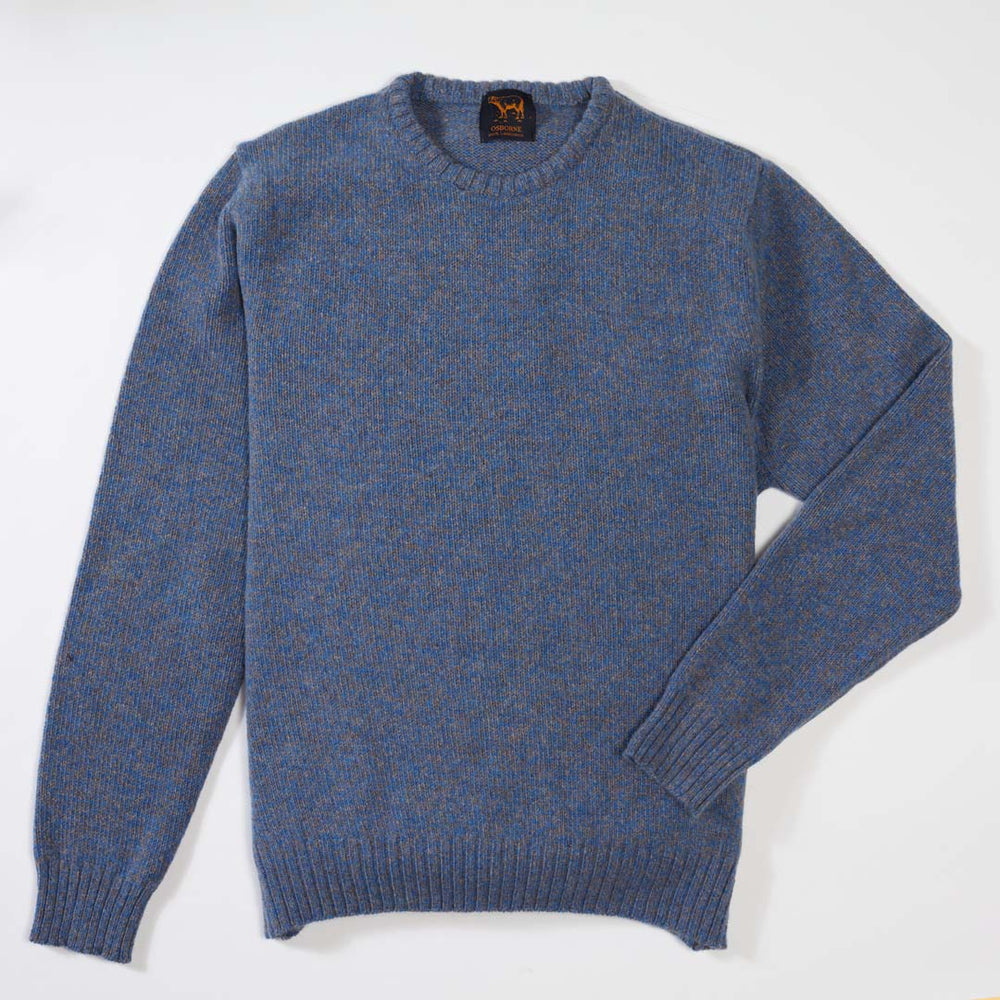 Lammwolle gemolkener Rundhalsausschnitt - River/Vole