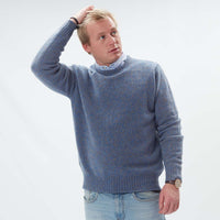 Lammwolle gemolkener Rundhalsausschnitt - River/Vole