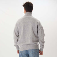 Lambswool roll neck - Pearl grey 5