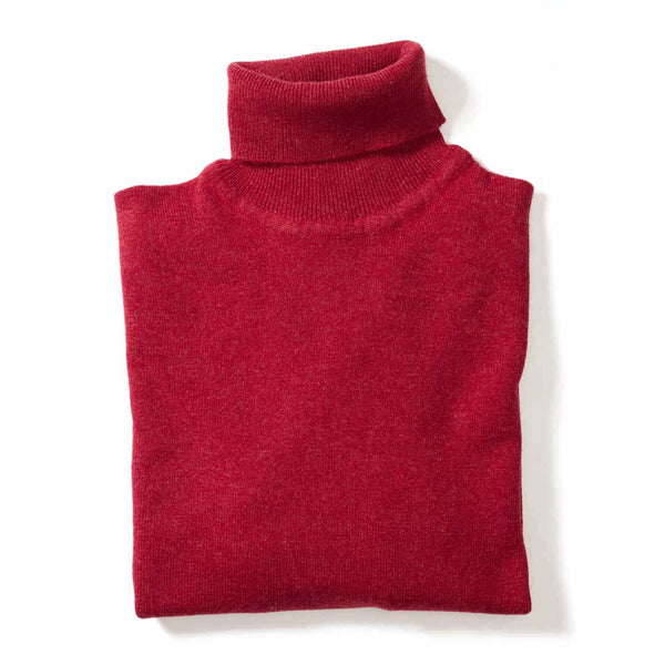 Lana d'agnello collo alto - Poppy Melange