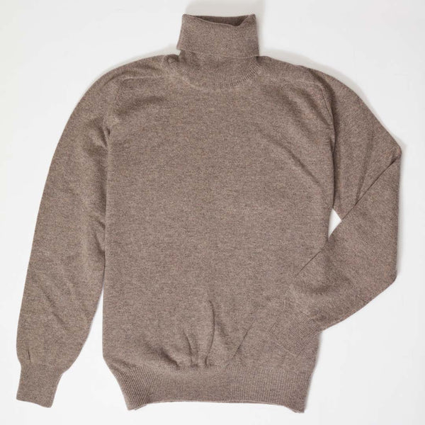 Lambswool roll neck - Vole