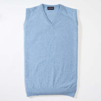 Lambswool slip-over - Glacier