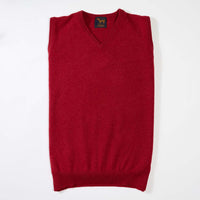 Lana d'agnello maglione senza maniche - Poppy Melange