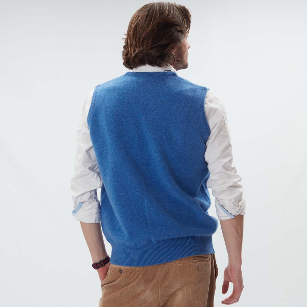 Lambswool slip-over - River