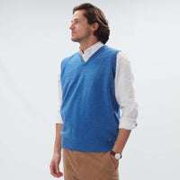 Lambswool slip-over - River