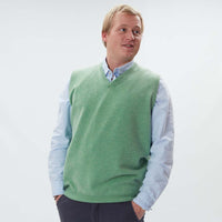 Lambswool slip-over - Springtime