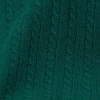 Lambswool small cable crew neck - Cossack