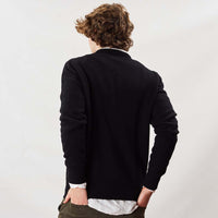 Lambswool V-neck - Black