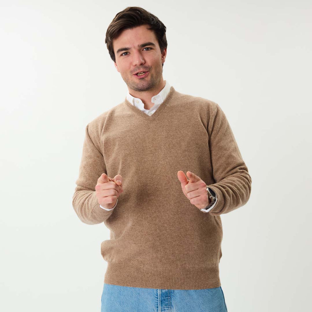 Lammwolle V-Ausschnitt - Colt