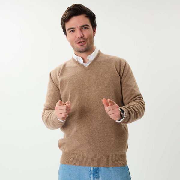 Lammwolle V-Ausschnitt - Colt
