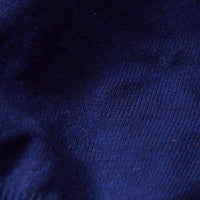 Lambswool V-neck - Dark Cobalt