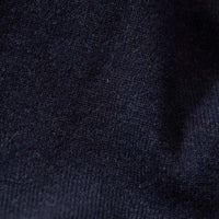 Lambswool V-neck - Indigo melange