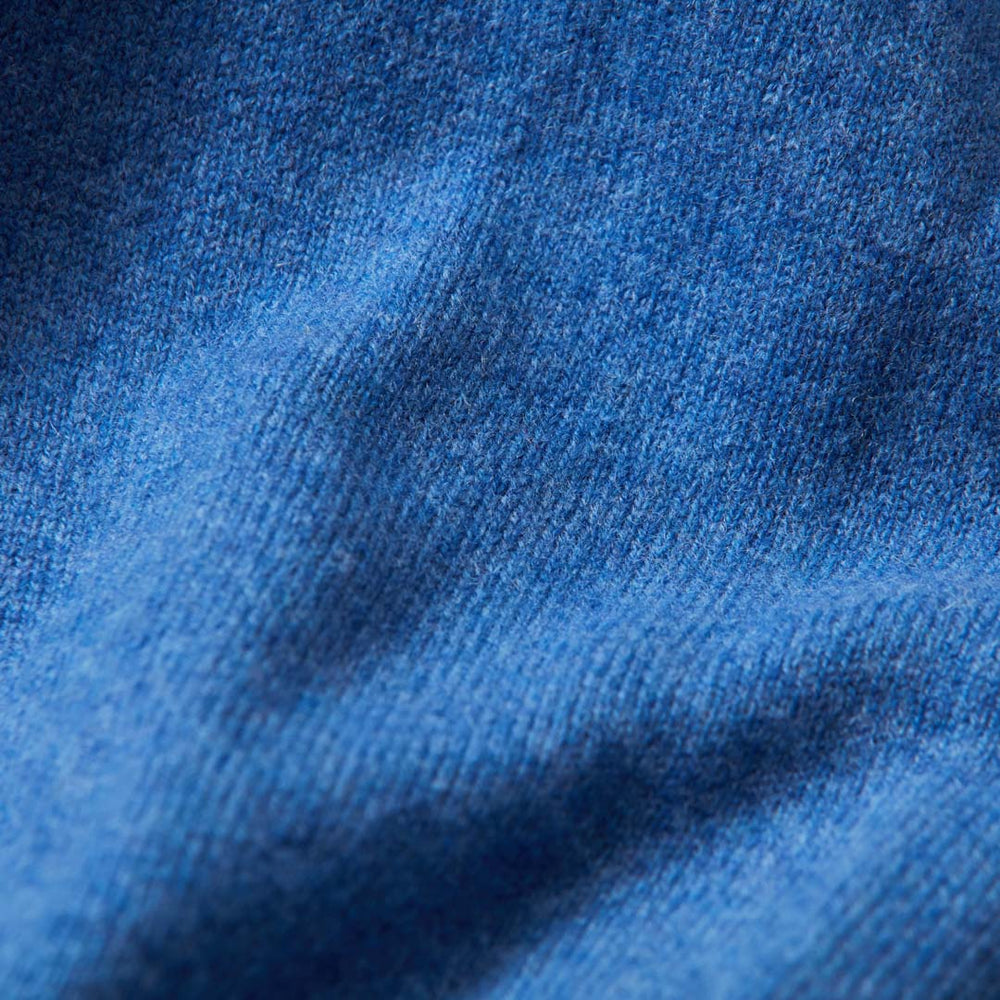 Lambswool V-neck - Jeans