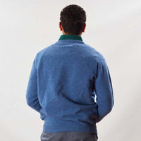 Lambswool V-neck - Jeans