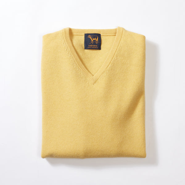 Lana d'agnello collo a V - Laguna