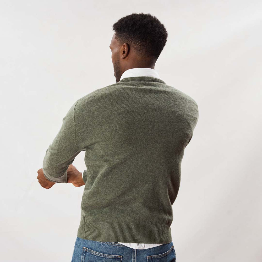 Lambswool V-neck - Landscape