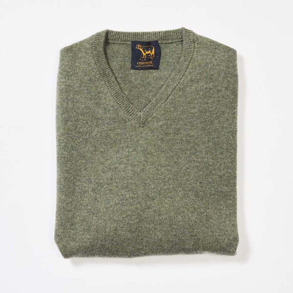 Lambswool V-neck - Landscape