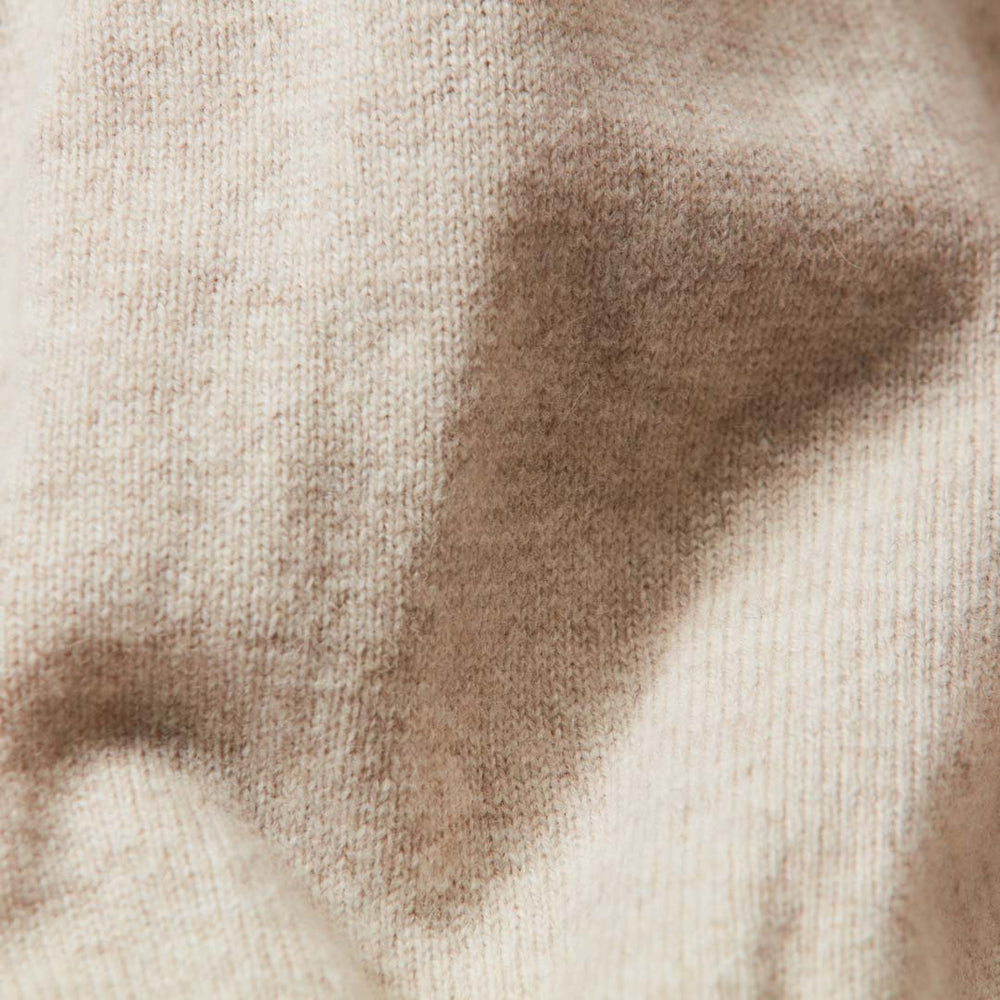 Lammwolle V-Ausschnitt - Linen