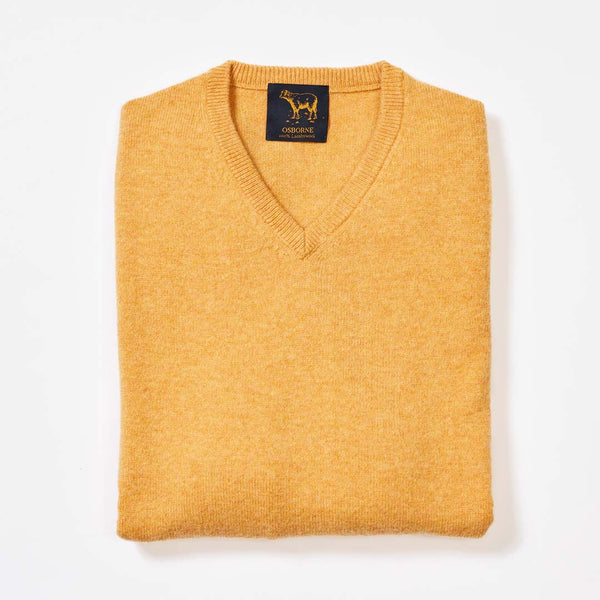 Lambswool V-neck - Mango