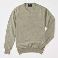 Lambswool V-neck - Orchard