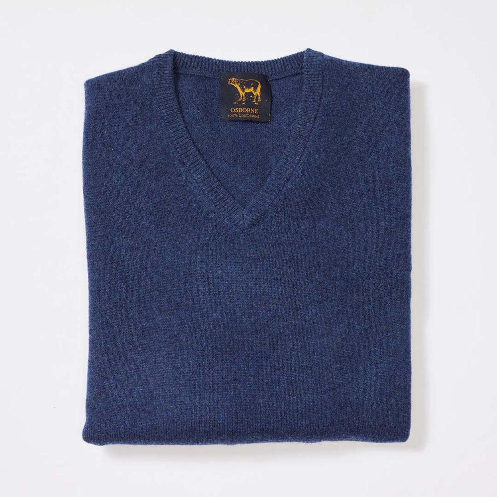 Lambswool V-neck - Rhapsody