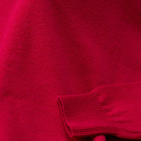 Lammwolle V-Ausschnitt - Ruby