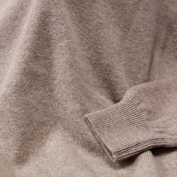 Lambswool v-neck - Tawny 338