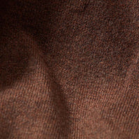 Lambswool V-neck - Tobacco