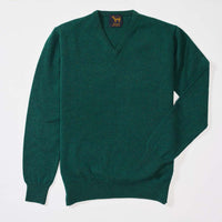 Lambswool V-neck - Cossack