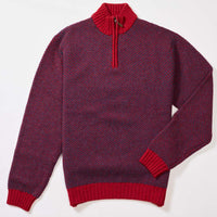 Lana d'agnello zip a un quarto - Rhapsody/ Poppy Melange