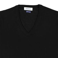 Merino V-neck women - Black