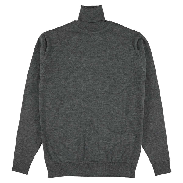 Merino roll neck - Dark Grey