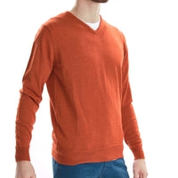 Merino V-neck - Agrum