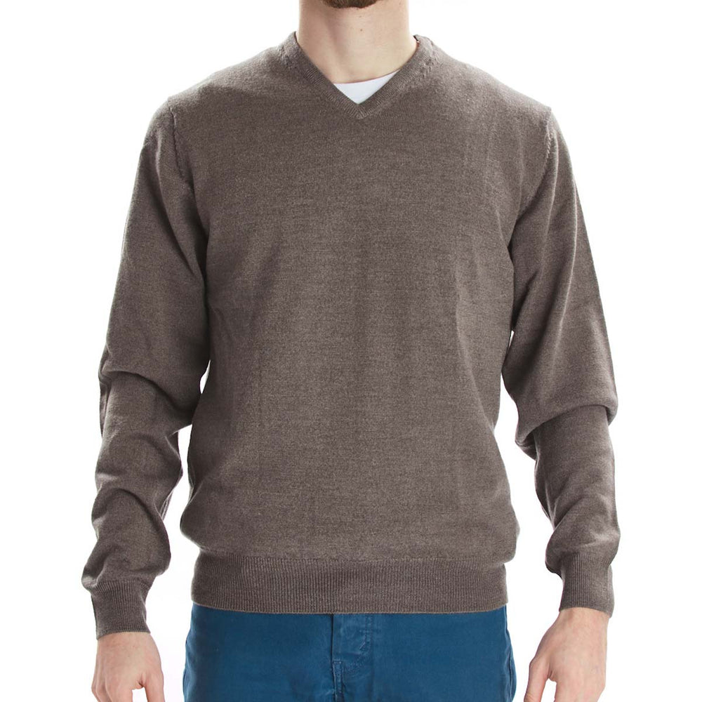 Merino V-neck - Atmosphere