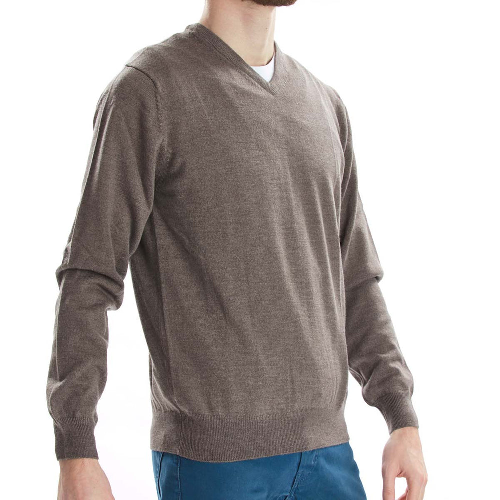 Merino V-neck - Atmosphere