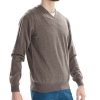 Merino V-neck - Atmosphere