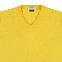 Merino V-neck - Pamplemousse