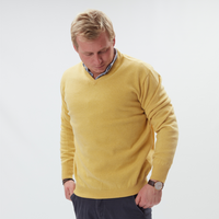 Lammwolle V-Ausschnitt - Laguna